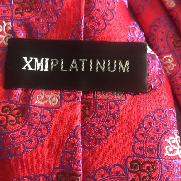 XMIplatinum 💯 silk Italian tie - Picture 5 of 8